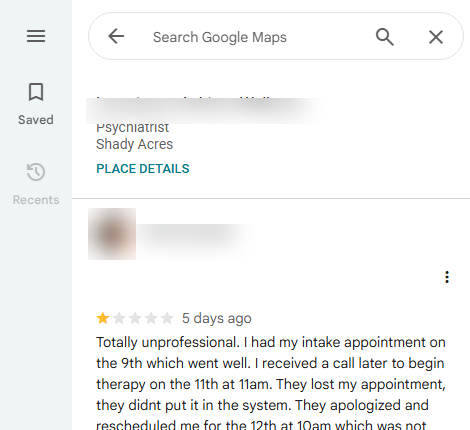 Policy-violating review before removal